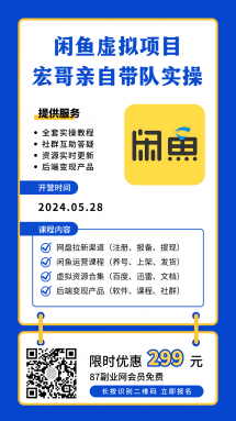 图片[1]-闲鱼虚拟项目资源（持续更新） - 87副业网-87副业网